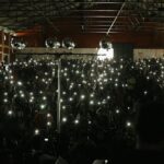 Nivin Pauly Instagram - What an amazing energy and vibe at the Sree Krishna College, Thrissur. Took us back to our college days! 🎭🎭 #SaturdayNight