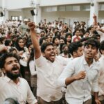 Nivin Pauly Instagram - When Stanley and friends came calling to St Joseph’s College, Thrissur 🎭🤘🏼🎉😎 #SaturdayNight