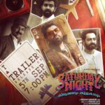 Nivin Pauly Instagram - #StayTuned for the Saturday Night trailer tomorrow at 7 PM 🎭📻😎 @saturday_night_movie #SaturdayNight @rosshanandrrews #NaveenBhaskar #AjithVinayaka #Sareth @AjuVarghese @Siju_Wilson @SaijuKurup @_Saniya_Iyappan_ @Grace_Antonyy @Malavika_Sreenath @saturday_night_movie @ajithvinayakafilmspvtltd @Jakes_bejoy @aslamkpurayil @noblejacob5455 @vishnudevaofficial @catalyst4movies @mrprofessional.in #saturdayNight #nivinPauly #ajuVarghese #sijuWilson #saijukurup #saniyaiyappan #malavikaSreenath #graceAntony #rosshanAndrrews #ajithvinayakafilms #avf #malayalamMovie #mrprofessional #comingSoon #poojaRelease