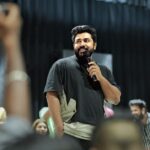 Nivin Pauly Instagram - Team #SaturdayNight at Sidhartha Public School and TKM College, Kollam 😎📻🎭 @grace_antonyy @_saniya_iyappan_ @malavika_sreenath @ajuvarghese @siju_wilson @saijukurup @rosshanandrrews @ajithvinayakafilms 📸 @roylawrence60