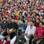 Nivin Pauly Instagram - Team #SaturdayNight at Sidhartha Public School and TKM College, Kollam 😎📻🎭 @grace_antonyy @_saniya_iyappan_ @malavika_sreenath @ajuvarghese @siju_wilson @saijukurup @rosshanandrrews @ajithvinayakafilms 📸 @roylawrence60