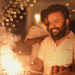 Nivin Pauly Instagram - Celebrating Diwali & the success of #Padavettu 🎇🔥🍿