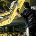 Nivin Pauly Instagram - A thrilling and unforgettable night at the #ISL2022, launching the #PadavettuTrailer with the #Manjappada 💛💛 Thank you for all the love and joy you gave us! ❤️🙏🏼 Thank you to @KeralaBlasters, @indiansuperleague @kbfc_manjappada, @starsportsindia @eastbengalfootballclub for this unforgettable night. 💪🏼🙏🏼 #ISL #IndianSuperLeague #IndianSoccerLeague #Keralablasters #LetsFootball  #PadavettuTrailer out now! ▶️👉🏼 #LinkInBio Padavettu releasing in a cinema near you on 21st October, 2022. @padavettumovie @sunnywayn @officialaditibalan @remya.suresh @shinetomchacko_official @shammithilakan_ @actorindrans @liju_krishna @saregama_official @saregamamalayalam @yoodleefilms @_bibinpaul @deepakdmenon @shafique_mohamed_ali #GovindVasantha @subhaashkarun @anvarali113 @renganaath_r @ganpat_kannan @masharhamsa @ronexxavier4103 @shanishaki @ranjini_achuthan @javedchempu @harikrishnanbs @mindsteinstudios @oldmonksdesign @KeralaBlasters #Padavettu #Padavettu21stOct #LijuKrishna #malayalam #YoodleeFilms #govindvasantha #malayalamcinema #fightforsurvival #teaser #politicalthriller #comingsoon