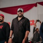 Nivin Pauly Instagram - We were overwhelmed by the love and affection showered on us by the bubbly and vibrant girls of Krishna Menon Women’s College, Kannur. ❤️ #SaturdayNight 🤘🏼😎🤩🎭 Krishna Menon Women's College