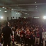 Nivin Pauly Instagram - Incredible and festive atmosphere at Brennan College, Thalassery. Took us right back to our #CollegeDays 😎🤘🏼🎭 #SaturdayNight Government Brennen College, Thalassery