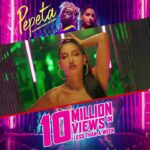 Nora Fatehi Instagram - 10 million view + for #pepeta 😍🔥🔥
