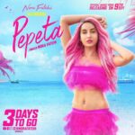 Nora Fatehi Instagram - 3 Days to go for #pepeta 🔥🔥 Have u guys seen the official teaser yet?😍😍 #noriana