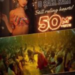 Nora Fatehi Instagram - 50 MILLION views and counting #OSakiSaki 😍❤️💥 BOOM