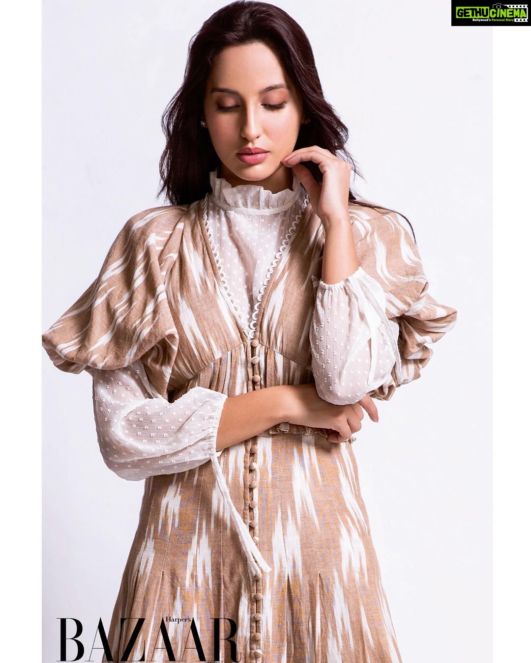 Nora Fatehi Instagram - Calma 💕 Harpers Bazaar ... @bazaarindia @marcepedrozo @manasisawant @edwardlalrempuia