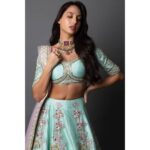 Nora Fatehi Instagram - In my feelings Dress by @houseofneetalulla Styled by @leepakshiellawadi Shot by @anups_ Jewellery by @kohar_jewellery Assisted by @anuskagupta
