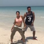 Nora Fatehi Instagram - Its throw back time! Wine and kotch dancehall routine with @rajitdev aaaayyyy🔥🔥🔥 Its been over a year and half can u believe it?? 😍❤️ 📷 @raaj.here @saadiyatbeachclub