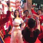 Nora Fatehi Instagram - This was such a special moment for me at the @t10league #arabicdilbar was playing on the screen at the cricket stadium in Dubai and @dans_me joined me in an impromptu celebration dance on stage! So unexpected ill never forget this seeing my song which i sang up there what a feeling!!! The ending was amazinggggggggg thanks everyone who made this happen and celebrated with me!!❤️🔥💥🇲🇦🇮🇳😍 @mandroid11 —————————— @fnaire_official 😍❤️🇮🇳🇲🇦 @bling_entertainment @amine_el_hannaoui @tseries.official @tizafmohcine @fnaire_official @the_realachraffnaire @mennani_khalifa @abderrafia_elabdioui #norafatehi #entertainment #international #music #musicvideo #love #morocco #india #singing #dancing #global #fnaire #arabic #indian #stage #performance #celebration #mood