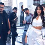 Nora Fatehi Instagram – Je pense a toi toute la nuit 💥🔥🇲🇦🇮🇳🎤 #squad @fnaire_official 
We are so grateful for the response of #arabicdilbar its gone global to another level! Thank you guys ❤️🙏🏽🙌🏽 ———————————————
@tizafmohcine @the_realachraffnaire @mennani_khalifa @abderrafia_elabdioui @amine_el_hannaoui @bassimbendell @bling_entertainment @tseries.official 
#worldwide #international #music #musicvideo #dance #entertainment #morocco #india #bollywood #new #fusion Marrakech