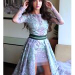 Nora Fatehi Instagram - Touch of lilac at the @iffigoa opening ceremony Styled by @leepakshiellawadi International designer @robertabinader Hair and makeup @zoya.makeupandhair ————————————————— #norafatehi #dressup #love #work #india #fashion #new #morocco #toronto #bollywood #hairandmakeup #style #mood Goa