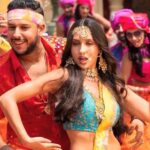 Nora Fatehi Instagram - Making international moves 😉 ❤️🔥Exclusive on @mbctrending @mariamsaidofficial thank you so much for covering the first look of our upcoming arabic moroccan music video shot in india 🇮🇳 with @fnaire_official @tizafmusic @the_realachraffnaire @mennani_khalifa Director @abderrafia_elabdioui Choreographer @caesar2373 Editor @ady907 Photographer @mohamedsaadstudio management @amine_el_hannaoui @bassimbendell @bling_entertainment Hair and makeup @marcepedrozo music @tseries.official Music composer/arranger @tizafmusic Jewellery @minerali_store #dilbar 🇲🇦 🇨🇦 🇮🇳 #global #worldwide #internacional #music #dance #norafatehi #fnaire #comingsoon