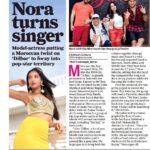 Nora Fatehi Instagram - My official launch as a POP SINGER in North Africa and Middle east ! 🎤Making dream moves 🇲🇦🇮🇳 🎶 🎶 Couldn’t ask for a better debut than with the AMAZINGLY talented @fnaire_official ❤️❤️ special shoutout to #bhushankumar sir and @Tseries for making this happen! Shoutout to @bling_entertainment for all the support ❤️😍 ——————————————————#mumbaimirror @tseries.official @tizafmusic @mennani_khalifa @the_realachraffnaire @amine_el_hannaoui @bassimbendell @abderrafia_elabdioui @mohamedsaadstudio @ady907 #norafatehi #bollywood #morocco #music #dance #new #lit #mood #work #fnaire #international #collaboration #hustle #grateful