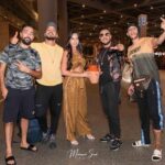Nora Fatehi Instagram - What a moment! Welcoming my people, the amazing moroccan international singers ‘Fnaire’ to my hood! 🇲🇦 🇮🇳 breaking borders and bringing different cultures together is the goal ❤️😍 thank you for the lovely gift tanjia all the way from marakesh 🙈😍 @fnaire_official @tizafmusic @the_realachraffnaire @mennani_khalifa @amine_el_hannaoui @abderrafia_elabdioui @bassimbendell @mohamedsaadstudio