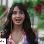 Nora Fatehi Instagram - Pyaar toh andha hota hai. And on MTV Tonight at 7pm on #DatingInTheDark, we mean that literally. Things get steamy on the next episode, and you’re gonna want all the deets! @engagedeo @frankfinnofficial Pants by @disoindia Earnings @confluenceofficial @taruntahiliani @prpundit