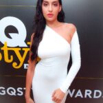 Nora Fatehi Instagram – Chantaje 😉😈🔥
——————————
Dress @houseofcb 
Hair and makeup @marcepedrozo always fucking killing it (Kim k inspired wet look 💦)🔥❤️
@gqindia 
#norafatehi #gqstyleawards #new #india #mumbai #morocco #love #work #mood #fashion #white #style #lit #slay #international #wetlook #hair #makeup #kimkardashian #inspired #glow #tan #glam