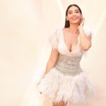 Nora Fatehi Instagram - You see me shining, you pissed I think my haters just really be wanting a kiss [mwah They know I'd body you, sis… 🧿 Outfit by : @georgeshobeika x @elilhaam Earrings by : @karishma.joolry Rings by : @mozaati Styled by : @manekaharisinghani Makeup by : @reshmaamerchant Hair by : @marcepedrozo Shot by : @tejasnerurkarr @colorstv #dancedeewanejuniors #dancewithnora