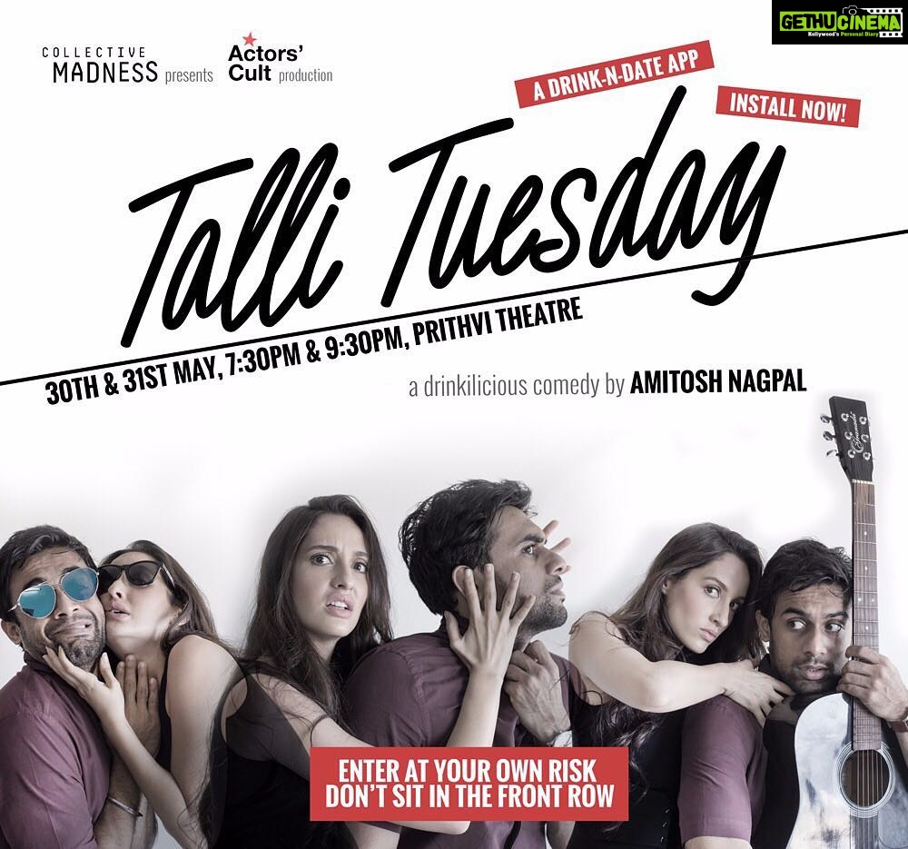 Nora Fatehi Instagram - Have you guys booked your tickets yet for #tallituesday ?? Don't miss the madness May 30th and 31st booking link in my bio #bookmyshow Check out the official poster π
π
π
π
π
π
#work #play #prithvi #theatre #norafatehi #actor #comedy #mumbai #fun