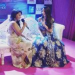 Nora Fatehi Instagram - All laughter and smiles during the Facebook Live interview for #apsaraawards #lux #hyderabad #tollywood Wearing @payalsinghal beautiful lehenga 😍😍😍 #norafatehi #work #india #fashion #fun #love