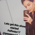 Nora Fatehi Instagram - #showstopper #aifwaw17 #norafatehi @pawansachdeva22 😍