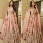 Nora Fatehi Instagram - About last night Wearing @svacouture thank you so much for the beautiful outfit😍😍 On my way to @zeecineawards #norafatehi #aboutlastnight #Bollywood #redcarpet #indianstyle #fashion #cape