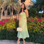 Nora Fatehi Instagram - They see pictures, they say, "Goals" Bitch, I'm who they tryna be 🧿💚 @alicemccallptyltd @manekaharisinghani