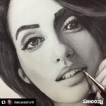 Nora Fatehi Instagram – Wow im truly taken aback by this beautiful art work by @liakurashvili thank u so much for making this 
U are truly talented 😍

#Repost @liakurashvili with @repostapp
・・・
@norafatehi 🎨
#norafatehi #drawing #art #artist #artwork #arts_help #pencilartist #pencilartwork #pencildrawing #bollywood #bollywoodactress #by_me