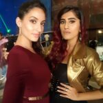Nora Fatehi Instagram - Swipe left➡➡➡➡➡➡ Check out behind the scenes of #popthebottle with @PulkitSamrat @remodsouza @badboyshah @AkasaSing @VishalDadlani1