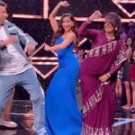 Nora Fatehi Instagram - Such a VIBE 🤩😍 love being on set with my favourites @neetu54 @marzipestonji @kkundrra 🥰🥰🥰🥰 #dancedewanejuniors @colorstv