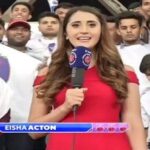 Nora Fatehi Instagram - So happy to see my babe @eisha_megan_acton killing it on #starsports anchoring skills on point 🤗😍😍 Ur a star u speak so well, u look amazing and this is just the beginning 😙😙😍😍 God bless #work #gogetters #ambition #neverstop #soproud #bae #love #support #keepgoing #sports #indiansport #football
