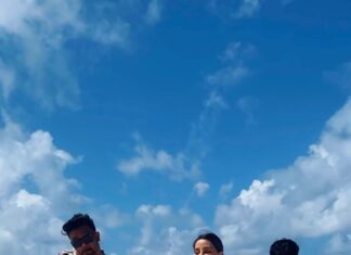 Nora Fatehi Instagram - Vibing … ☀️ 🏝 🐚 … Call me everyday 😉 @rajitdev @marcepedrozo