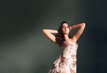 Nora Fatehi Instagram - 🌺🌺 Outfit by : @marchesafashion Jewellery by : @asmotiwala Styled by : @manekaharisinghani Makeup by : @reshmaamerchant Hair by : @marcepedrozo Shot by : @tejasnerurkarr