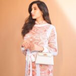 Nora Fatehi Instagram - Man…. Its hard to be an angel when you surrounded by demons… Outfit by : @apujan Styled by : @manekaharisinghani HMU by : @marianna_mukuchyan Shot by : @tejasnerurkarr