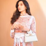 Nora Fatehi Instagram - Man…. Its hard to be an angel when you surrounded by demons… Outfit by : @apujan Styled by : @manekaharisinghani HMU by : @marianna_mukuchyan Shot by : @tejasnerurkarr