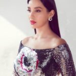 Nora Fatehi Instagram - ❤️ Outfit by : @tutuskurniatiofficial x @temperleylondon Jewellery by : @jet_gems Styled by : @manekaharisinghani Makeup by : @reshmaamerchant Hair by : @maecepedrozo Shot by : @kadamajay