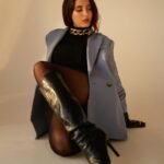 Nora Fatehi Instagram - I'm ready to do what I do.. Baby, what you wanna do? Shoot your shot 'cause I'm bulletproof.. @rockystarofficial X @misho_designs @sashajairam @chandiniw @stacey.cardoz @marcepedrozo @savleenmanchanda