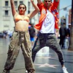 Nora Fatehi Instagram - Aayyy LA has entered the chat 🇺🇸 🔥 Dirty little secret going GLOBAL bitches! The ultimate summer anthem #dirtylittlesecret #dancewithnora just when u thought the dance challenge was over.. we just getting started! @mattsteffanina @tatimcquay you guys killed it 🔥🔥🔥🌟🌟 🌍🌎 Los Angeles, California
