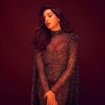 Nora Fatehi Instagram - See you don burst my eye glass You don scatter my plans.. @yascouture × @eliemadi × @risnjewels × @abhilasha_pret_jewelry × @isharya × @ayanasilverjewellery Styled by: @manekaharisinghani Styling Assts: @gypsy.girl.world @chintan_shah08 HMU: @reshmaamerchant × @mehakoberoi Shot by: @tejasnerurkarr