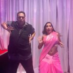 Nora Fatehi Instagram - While we wait for the official video to release… lets Start the hook step challenge featuring the legends themselves @ganeshacharyaa @govinda_herono1 ❤️❤️🌟 Full song out July 28th!Lets GO💃🏾 #Zaalimahookstepchallenge #dancewithnora @tseries.official @shreyaghoshal @tanishk_bagchi