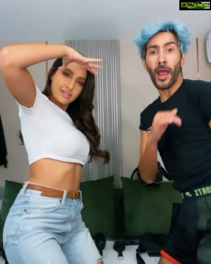 Nora Fatehi Instagram - Just another day at the office …🤠🤪💃🏾 🧿 @marcepedrozo