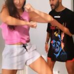 Nora Fatehi Instagram - What my dance lessons be looking like these days..🤣🤣🤪🤪 Instructor @marcepedrozo in the house book ur class now 🤪😂😂 Dont forget to stay active at home too!☺️🙏🏽🙏🏽