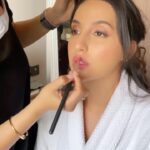 Nora Fatehi Instagram - How you like that? 😉💅🏽 Watch @namratasoni creat the look #filmfareonreels Dress @georgeschakraofficial Styled @manekaharisinghani