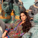 Nora Fatehi Instagram - You ain't coming out your shell, you really ain't been yourself.. 🧿 @gucci @ysl Styled @jodyvgstylist Photograher @dirkalexanderphotography @marcepedrozo