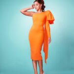 Nora Fatehi Instagram - I know what I came to do And that ain't gonna change.. So go ahead and talk your talk 'Cause I won't take the bait...🧡🧿 Outfit @alexperryofficial @louboutinworld Styled by @shaleenanathani Makeup @reshmaamerchant Hair @zoeyquinny.hair Photo by @tejasnerurkarr Jewellery : @diosaparis @karishma.joolry