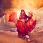 Nora Fatehi Instagram - Fierce 🔥 @tejasnerurkarr @manekaharisinghani @aikeyah × @abhilasha_pret_jewelry × @creyons_ × @kainaat_jewels @amama_loves