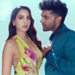 Nora Fatehi Instagram - We did it! ❤️🔥 It was a pleasure to work with u @gururandhawa ur incredibly talented humble and so sweet! congratulations our #Naachmerirani is a huge hit! We killed it 🔥🔥🤩🤩 it was fun doing promotions with you! keep doing your thing Guru, this is just the beginning! thank you to all the fans and everyone who showed so much love, positivity and support as always! 📸 @kadamajay
