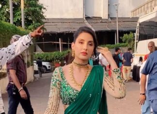 Nora Fatehi Instagram - 🐉 🧿 🪬🔮 @aasthasharma @reshmaamerchant @amitthakur_hair @neeta_lulla Video @instantbollywood